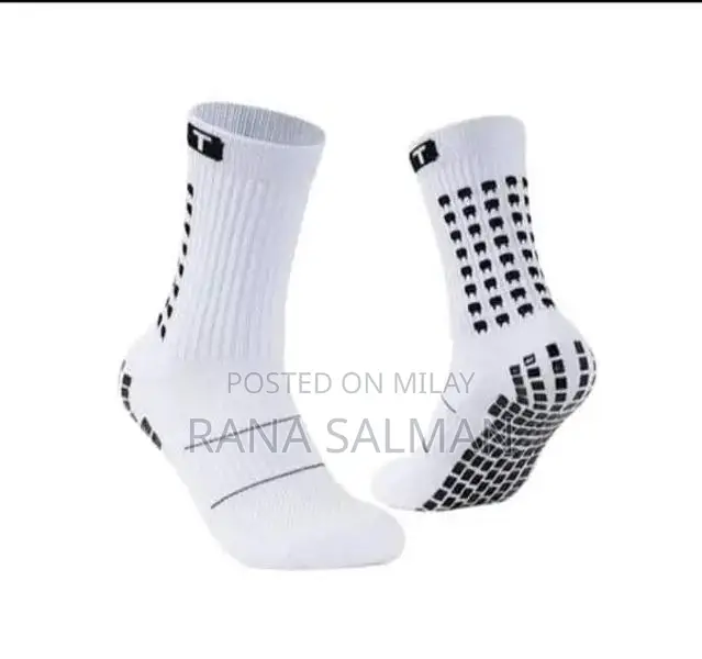 Anti-Slip Grip Socks for Sports - Gym, Football, Yoga, Cricket