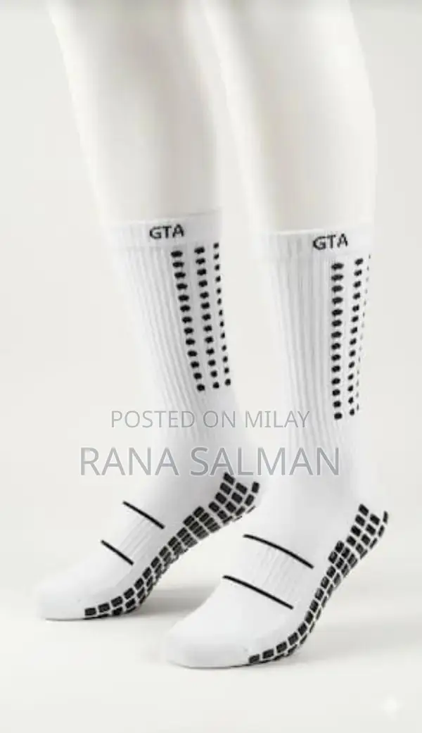 Anti-Slip Grip Socks for Sports - Gym, Football, Yoga, Cricket