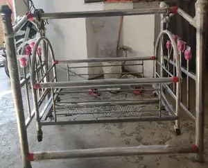 Kids Iron Outdoor Swing Set for Playground and Backyard