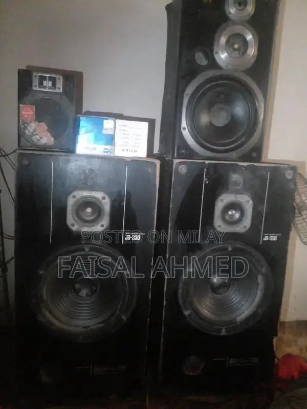 Pioneer 165W Amplifier with 6, 10, 12 Inch Speakers