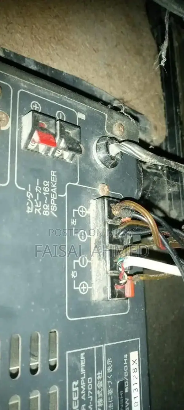 Pioneer 165W Amplifier with 6, 10, 12 Inch Speakers