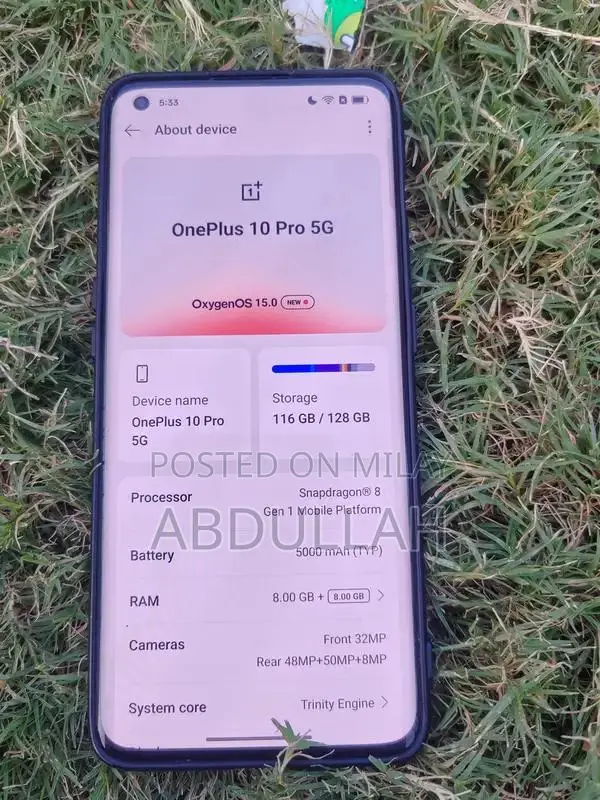 OnePlus 10 Pro Smartphone - Dual SIM Flagship Device
