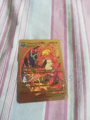 Photo - Rare Golden Pokemon Collectible Trading Card