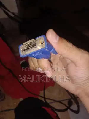 Photo - VGA Connected Monitor with Display Screen