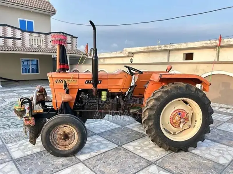 Fiat 480 Agricultural Tractor - Classic 1984 Vintage Model