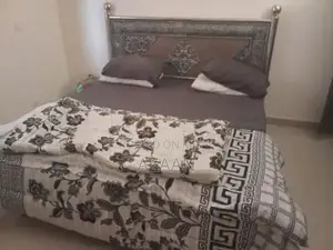 Photo - Classic King Size Bed Frame with Matching Mattress