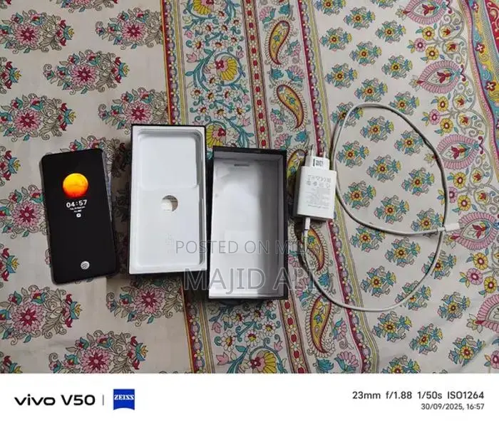 Premium Smartphone with Large Storage and Mist Purple Finish