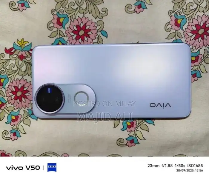 Premium Smartphone with Large Storage and Mist Purple Finish