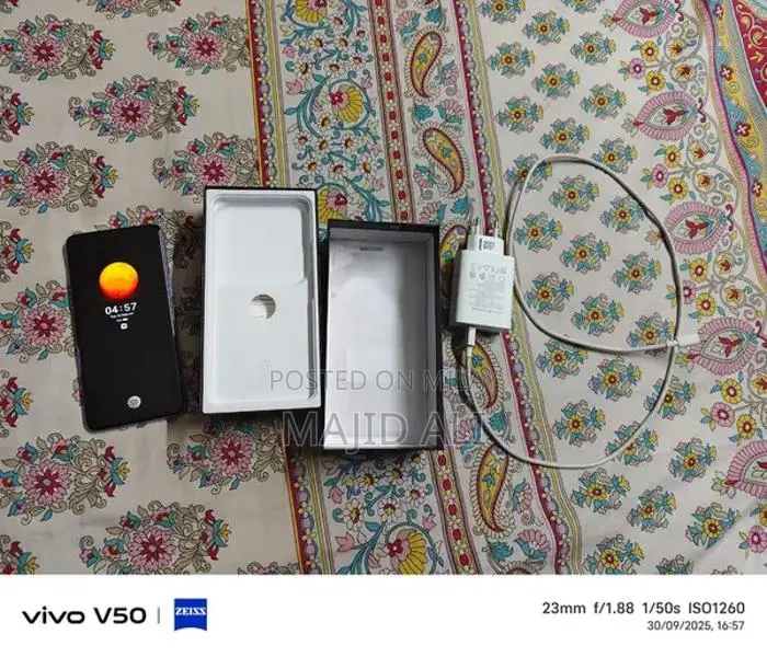 Premium Smartphone with Large Storage and Mist Purple Finish