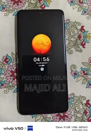 Premium Smartphone with Large Storage and Mist Purple Finish