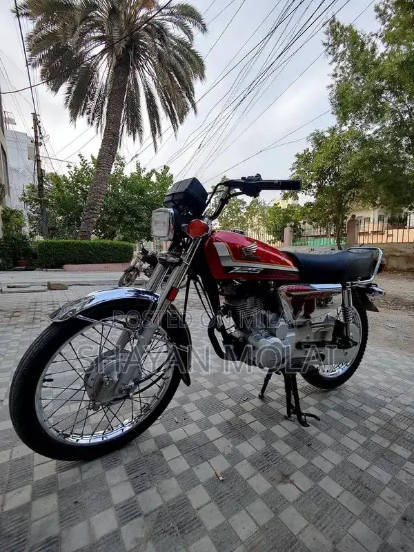 Honda CG 125 Special Edition 2025 Motorcycle - Low Mileage Red