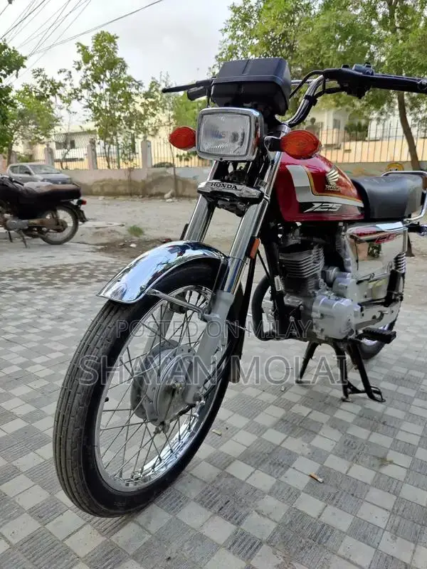 Honda CG 125 Special Edition 2025 Motorcycle - Low Mileage Red