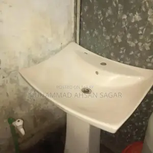 Photo - Imported Ceramic Wash Basin - Modern Bathroom Fixture