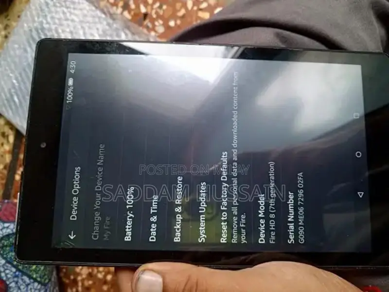 Amazon Fire HD 8 7th Gen Tablet