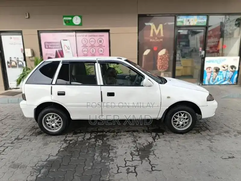 Cultus Sedan Compact Car with New Battery and Documentation