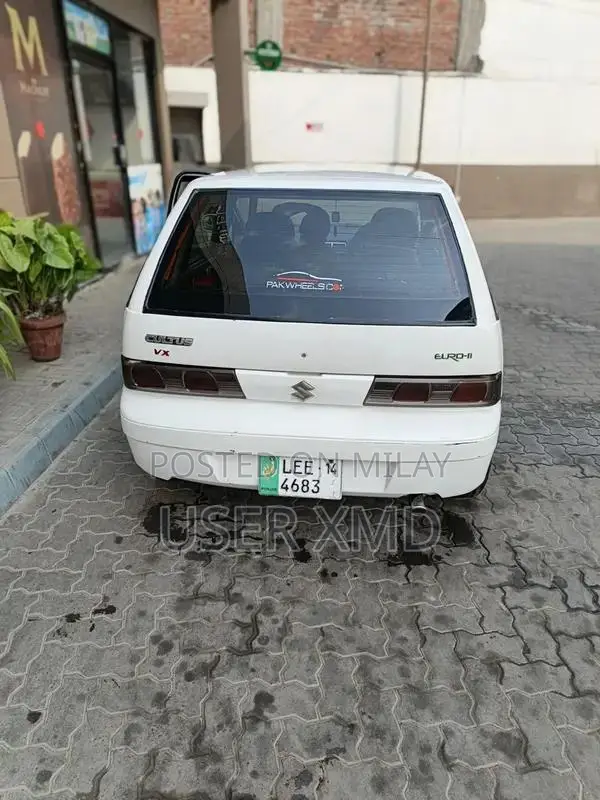 Cultus Sedan Compact Car with New Battery and Documentation