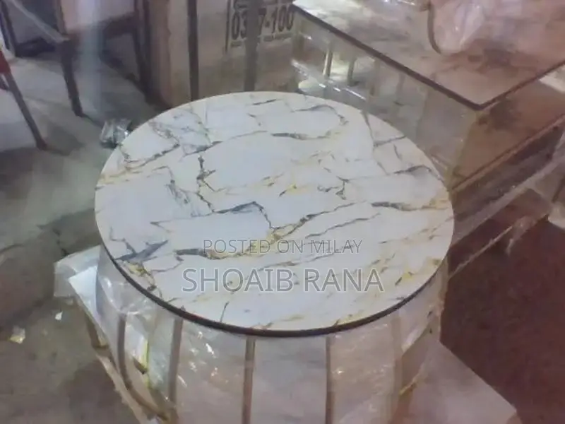 19-Inch Iron Table Coffee or Side Table Furniture