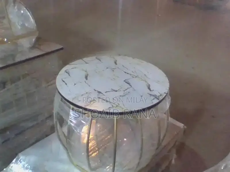 19-Inch Iron Table Coffee or Side Table Furniture