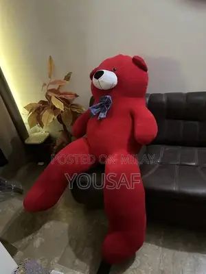 Soft Red Teddy Bear Plush Toy for Children