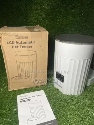 Smart WiFi Automatic Pet Feeder with Timer and Voice Control