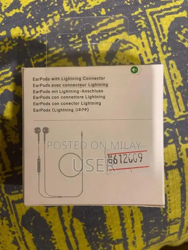 Apple Lightning Wired Earphones - Brand Original Accessory