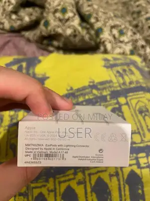 Apple Lightning Wired Earphones - Brand Original Accessory