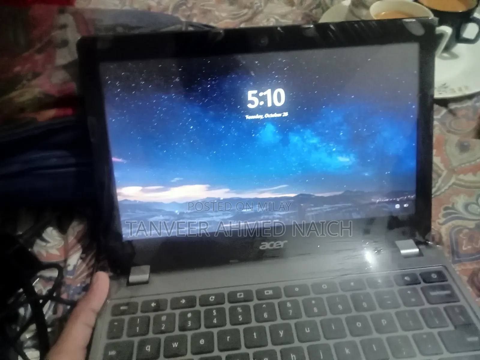 New Laptop Acer Chromebook 11 C740 4GB SSD 128GB