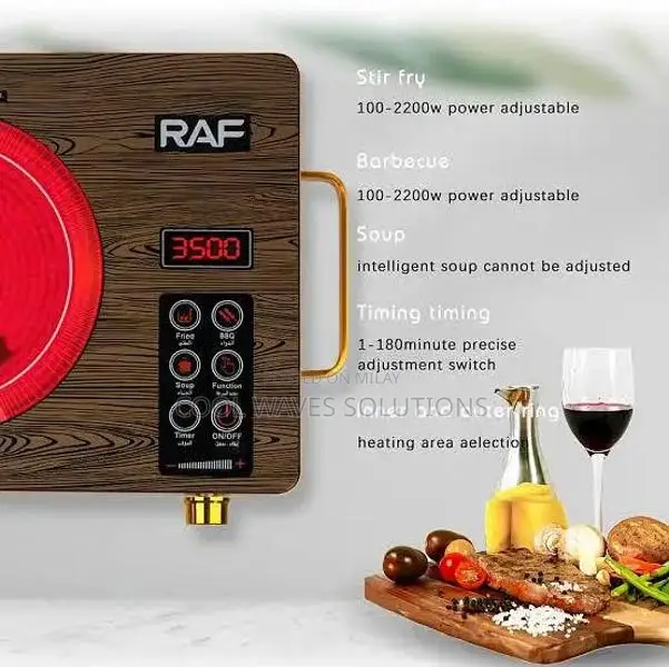 Infrared Electric Cooker with Waterproof Glass Top