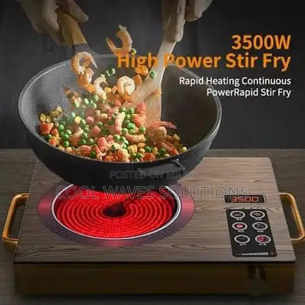 Infrared Electric Cooker with Waterproof Glass Top