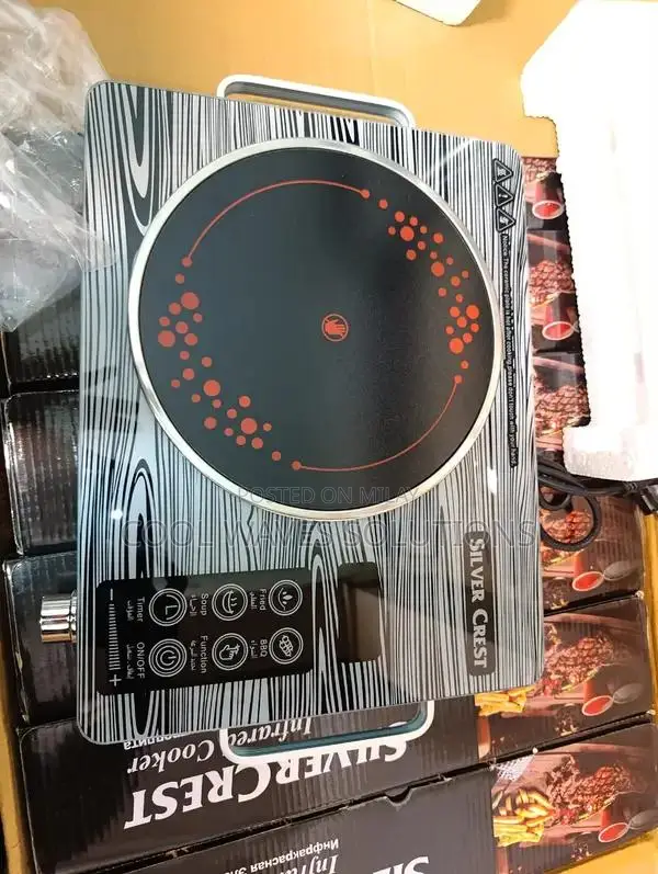 Infrared Electric Cooker with Waterproof Glass Top