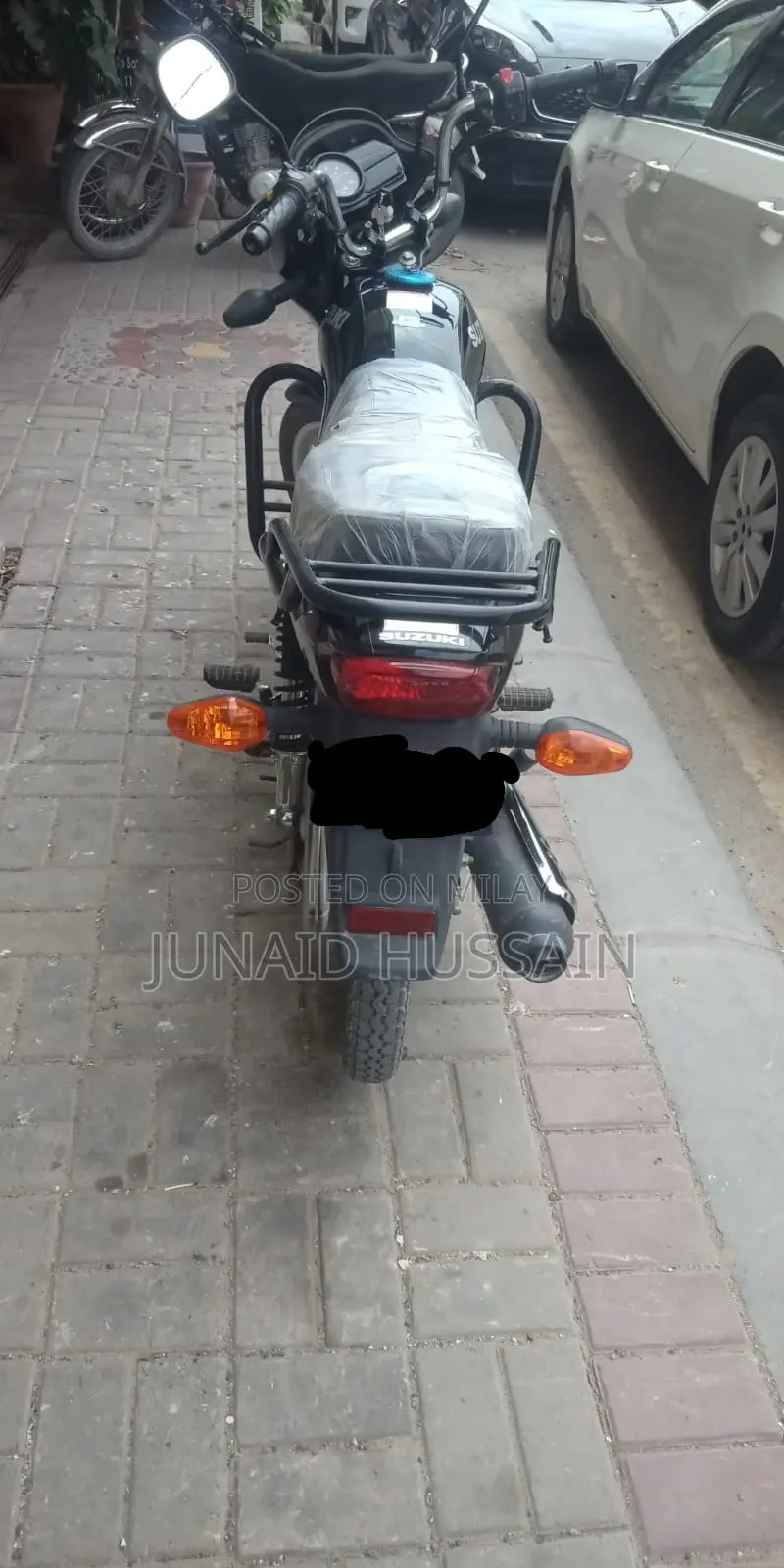 New Suzuki Bike 2024 Black