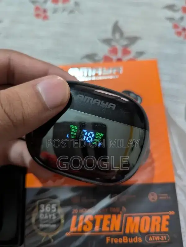 Amaya Airbuds Wireless Earphones with Long Battery Life