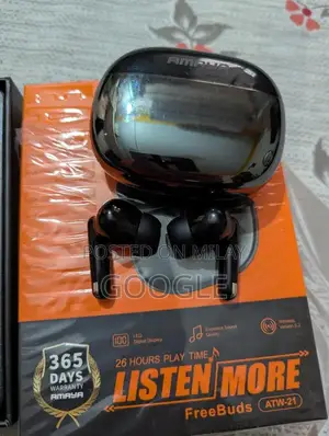 Amaya Airbuds Wireless Earphones with Long Battery Life