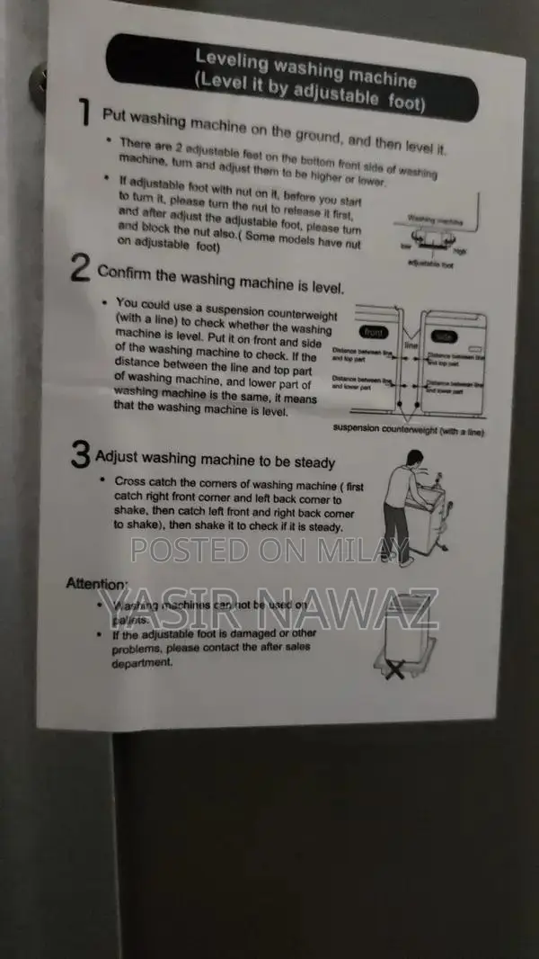 Haier Washer and Dryer Automatic Combo Machine