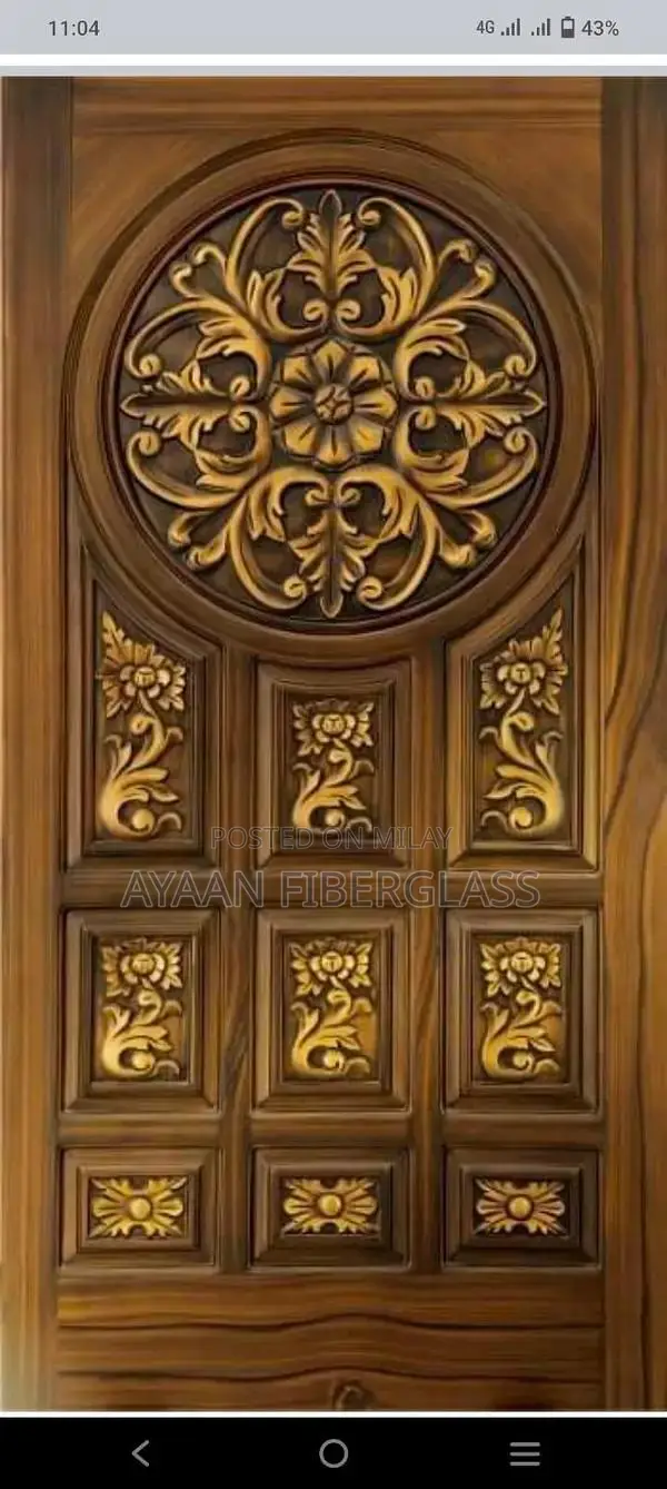 Premium Fiberglass Door with Lifetime Warranty