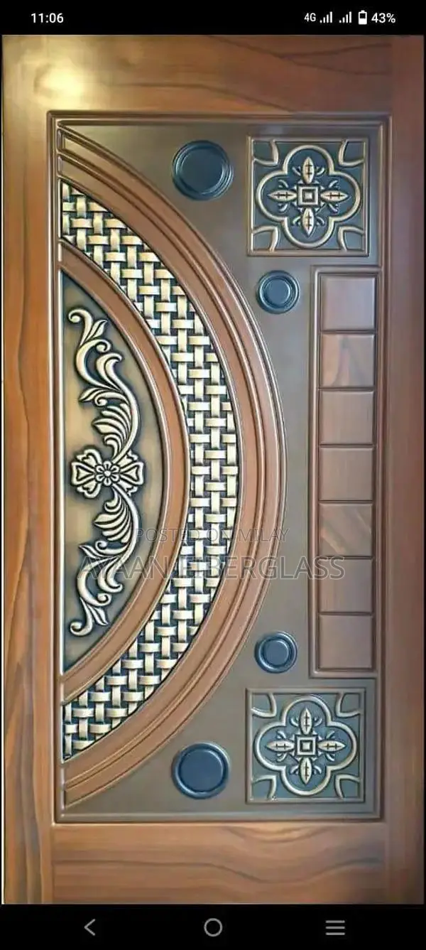 Premium Fiberglass Door with Lifetime Warranty