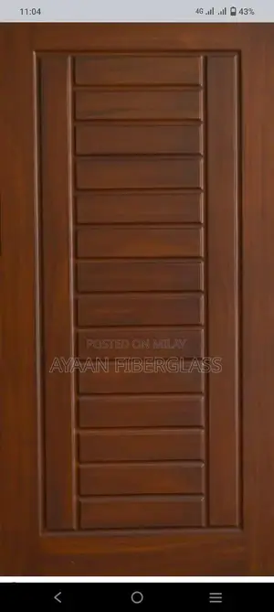 Premium Fiberglass Door with Lifetime Warranty