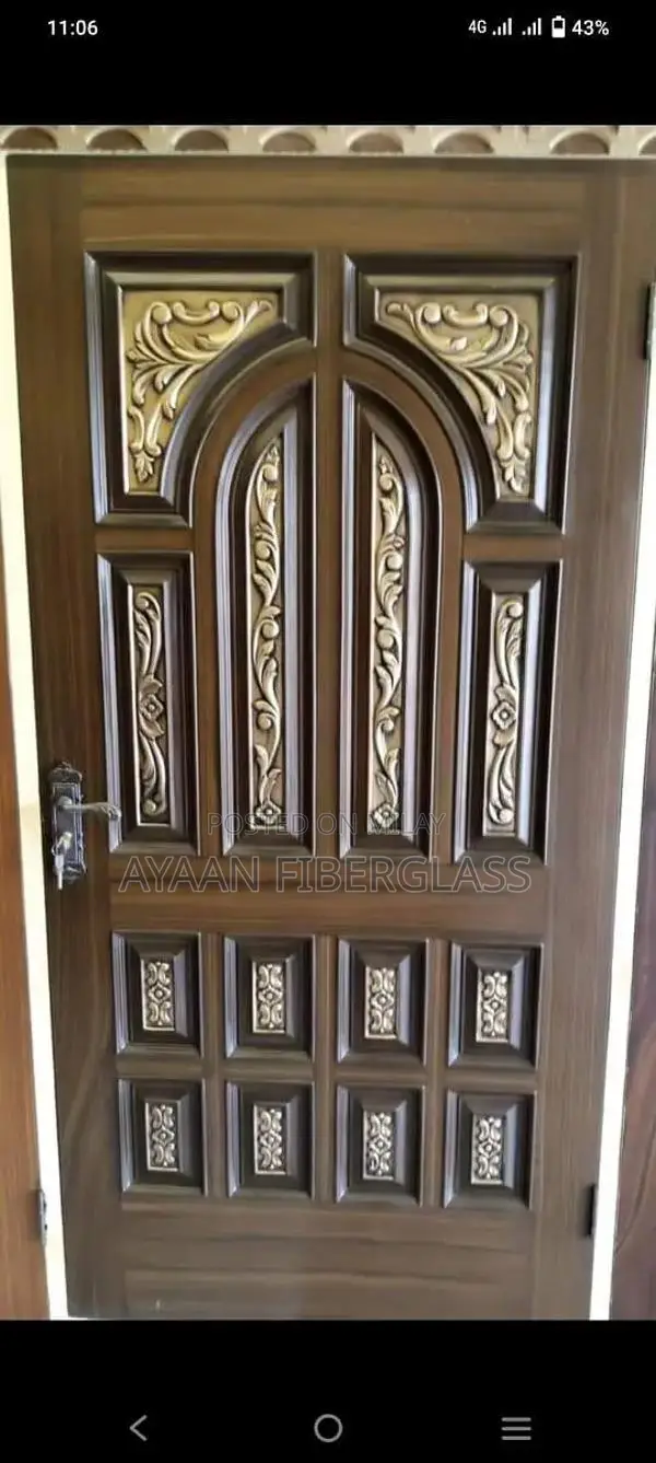 Premium Fiberglass Door with Lifetime Warranty