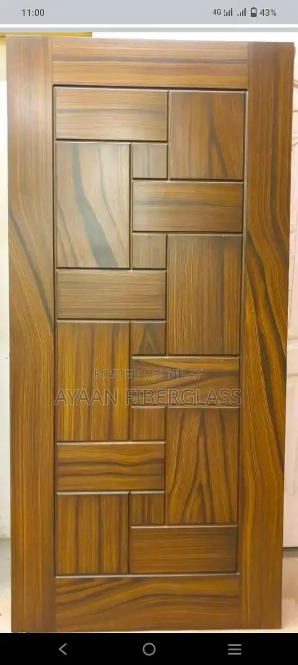 Premium Fiberglass Door with Lifetime Warranty