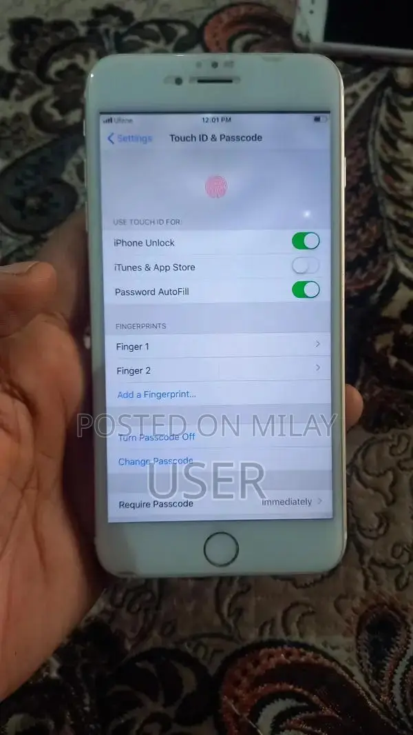 64GB Smartphone with Fingerprint, iOS 12.5, Good Condition