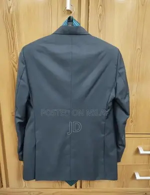Men's Blue-Green Pant Coat with Precise Measurements