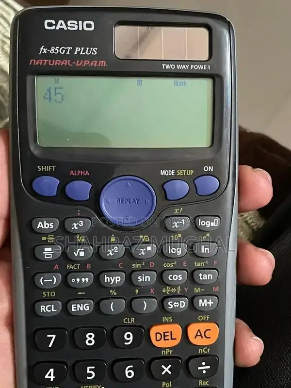 Casio fx-85GT PLUS Scientific Calculator with Natural V.P.A.M. Display