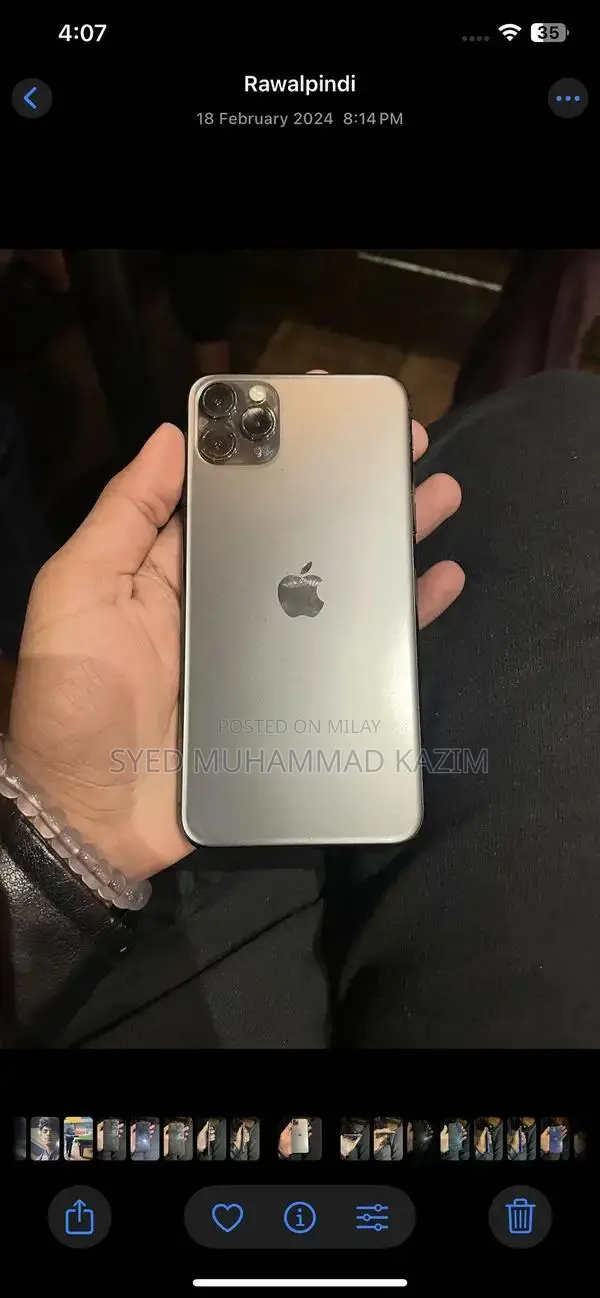 Apple iPhone 11 Pro Max Midnight Green 256GB Smartphone