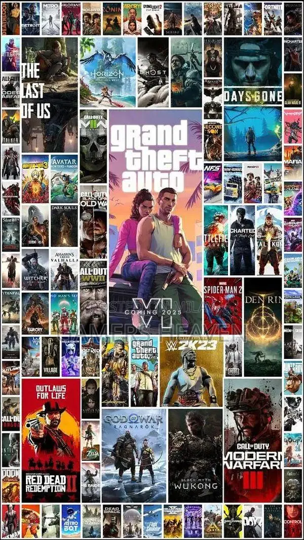 Digital Gaming Console Game Copies for PlayStation and Xbox