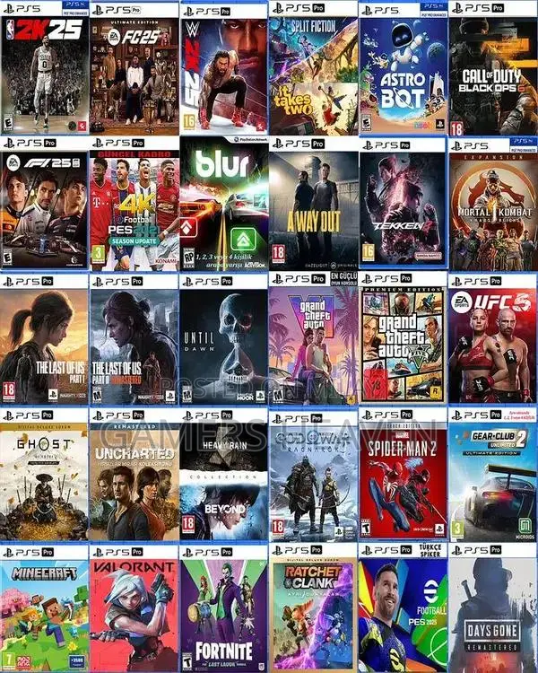 Digital Gaming Console Game Copies for PlayStation and Xbox