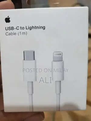 USB-C to Lightning Cable for Fast Charging and Data Transfer