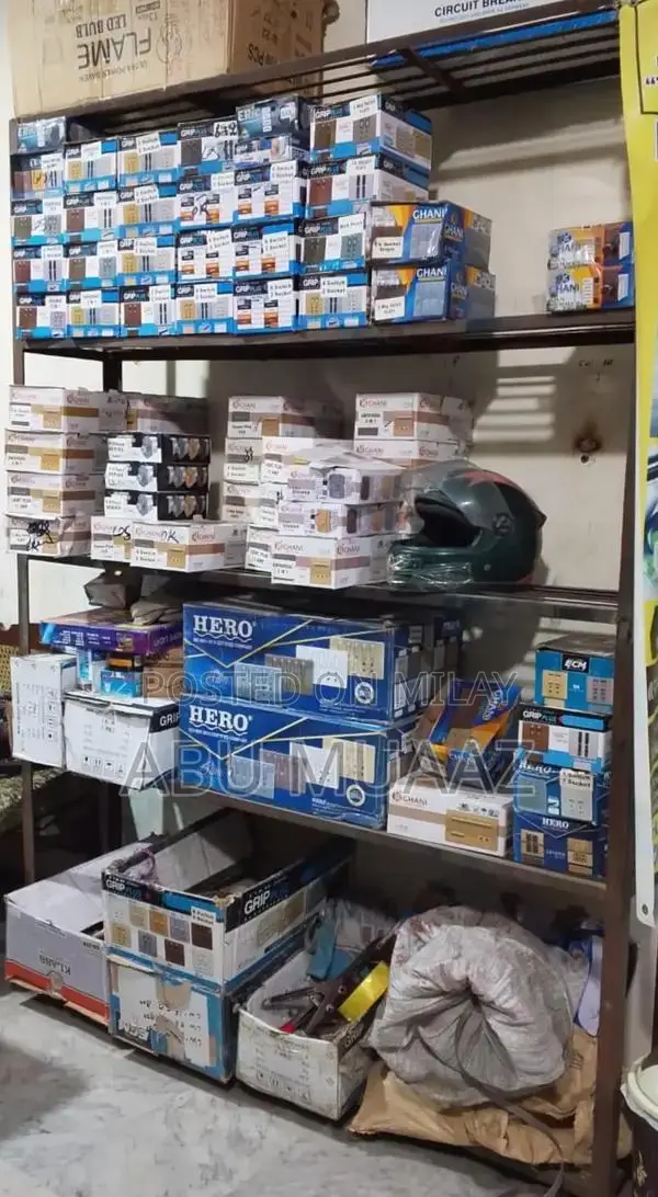 Heavy Duty Iron Rack - 7ft Height, 5ft Length, Versatile Storage Solut