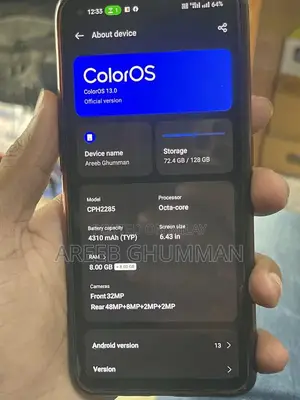 Mid-Range Smartphone with Generous Storage and Battery
