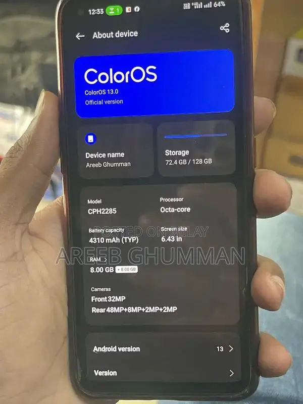 Mid-Range Smartphone with Generous Storage and Battery