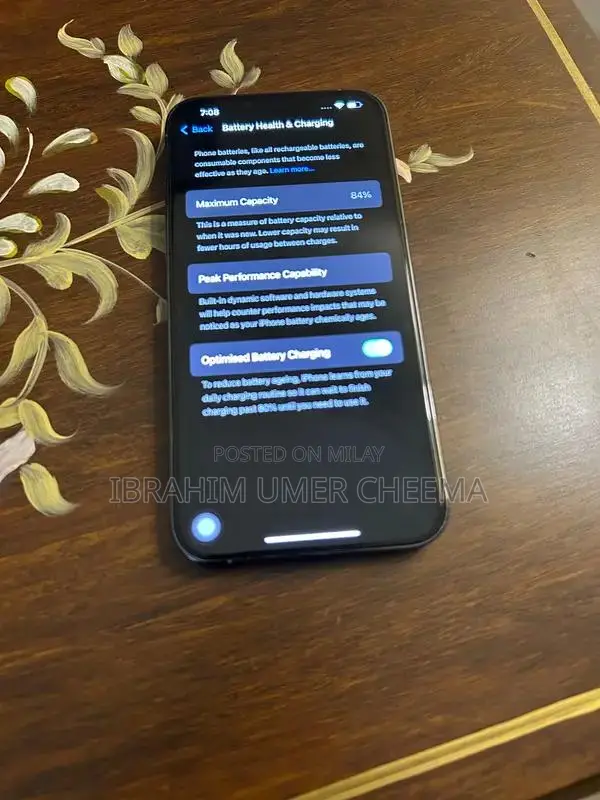 Pro Max Smartphone Sierra Blue 256GB Premium Model